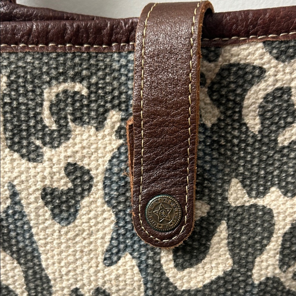 Brown and Grey Myra Tote Bag - Picture 3 of 10